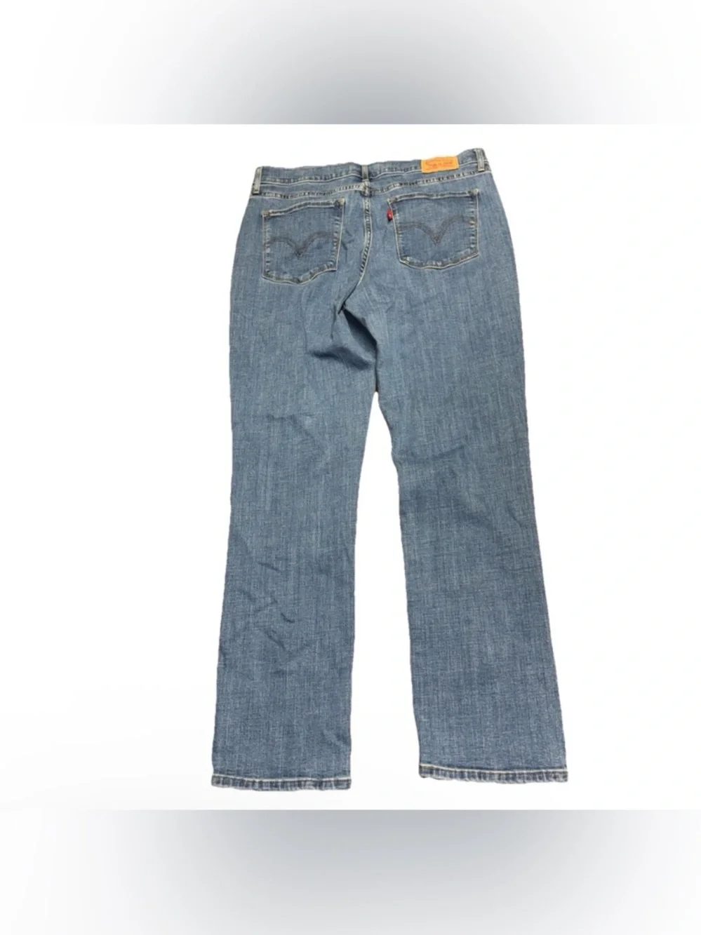 Levi's Womens Classic Straight Jeans‎ W31 L30 (fits W34 L30) Normcore Denim Blue
